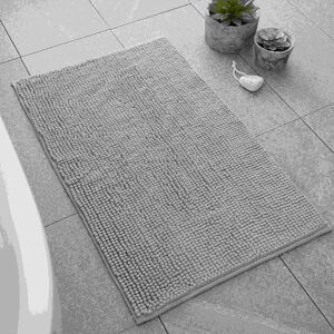 Catherine Lansfield Bobble Silver Bath Mat - Bath Mat Catherine Lansfield Bobble Silver Bath Mat - Bath Mat