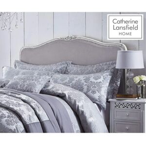Catherine Lansfield Damask Jacquard Pillowsham Pair - Pillowsham, Silver, 50 x 75cm Catherine Lansfield Damask Jacquard Pillowsham Pair - Pillowsham, Silver, 50 x 75cm