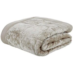 Catherine Lansfield Crushed Velvet Bedspread - Bedspread Catherine Lansfield Crushed Velvet Bedspread - Bedspread