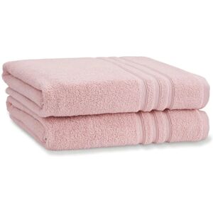 Catherine Lansfield Pink Cotton Bath Sheet - Bath Sheet Catherine Lansfield Pink Cotton Bath Sheet - Bath Sheet