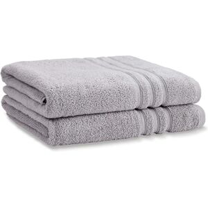 Catherine Lansfield Silver Zero Twist Bath Sheet - Bath Sheet Catherine Lansfield Silver Zero Twist Bath Sheet - Bath Sheet