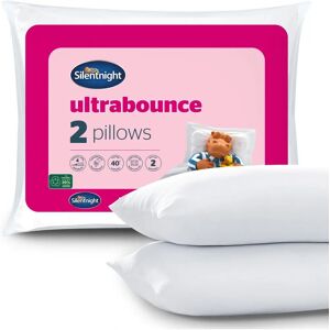 Silentnight Ultrabounce Pillow - White, Pack of 2 Silentnight Ultrabounce Pillow - White, Pack of 2