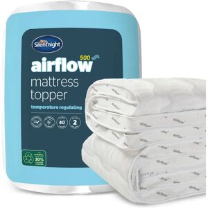 Silentnight Airmax Mattress Topper - White - Single Silentnight Airmax Mattress Topper - White - Single
