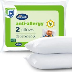 Silentnight White Anti-Allergy Pillow - 2 Pack Silentnight White Anti-Allergy Pillow - 2 Pack