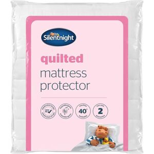 Silentnight Mattress Protector - White - King Silentnight Mattress Protector - White - King