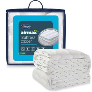 Silentnight Airmax 800 Mattress Topper - White, King - Mattresses Silentnight Airmax 800 Mattress Topper - White, King - Mattresses