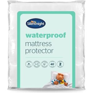 Silentnight Waterproof Mattress Protector - King - Waterproof, Hypoallergenic, Machine washable - Mattress Protector Silentnight Waterproof Mattress Protector - King - Waterproof, Hypoallergenic, Machine washable - Mattress Protector