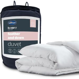 Silentnight Feather Down Duvet - 10.5 tog White Super King Silentnight Feather Down Duvet - 10.5 tog White Super King