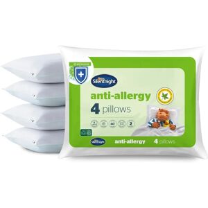 Silentnight - Lux Overlocked Anti Allergy - 4 Pack - Pillow Silentnight - Lux Overlocked Anti Allergy - 4 Pack - Pillow