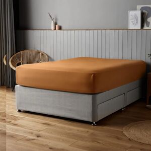 Silentnight - Supersoft Easy Care - Terracotta - Single - Fitted Sheet Silentnight - Supersoft Easy Care - Terracotta - Single - Fitted Sheet