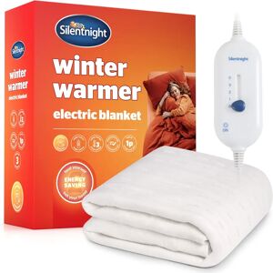 Silentnight White Electric Blanket - Electric underblanket - 40 W Silentnight White Electric Blanket - Electric underblanket - 40 W