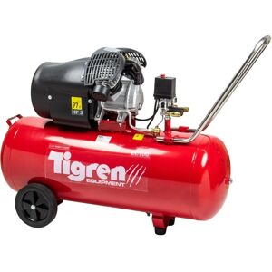 Sip Tigren V100dd Air Compressor - 3 HP, 100L, 116psi, Portable Sip Tigren V100dd Air Compressor - 3 HP, 100L, 116psi, Portable