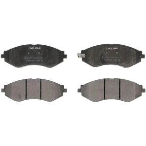 Delphi Front Brake Pad Set - Brake Pads for Chevrolet Aveo Lacetti Nubira Delphi Front Brake Pad Set - Brake Pads for Chevrolet Aveo Lacetti Nubira