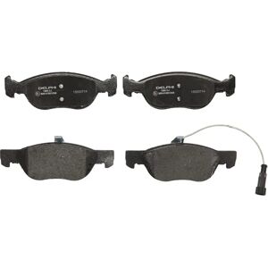 Delphi LP1586 Brake Pads - Front Disc Brake Set for Alfa Romeo & Fiat Delphi LP1586 Brake Pads - Front Disc Brake Set for Alfa Romeo & Fiat