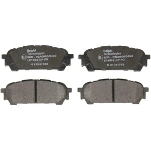 Delphi LP1822 Brake Pads - Rear Disc Brake Set Delphi LP1822 Brake Pads - Rear Disc Brake Set