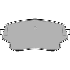 Delphi Alfa Romeo Brake Pads Set - Disc brake compatible - Semi-Metallic Delphi Alfa Romeo Brake Pads Set - Disc brake compatible - Semi-Metallic