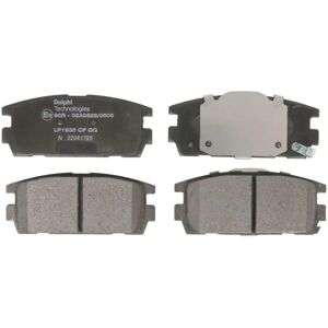 Delphi LP1930 Hyundai Rear Brake Pads Set - Brake System Delphi LP1930 Hyundai Rear Brake Pads Set - Brake System