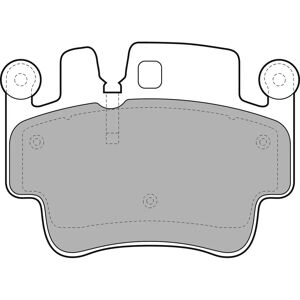 Delphi LP1996 Brake Pads - Brakes Delphi LP1996 Brake Pads - Brakes