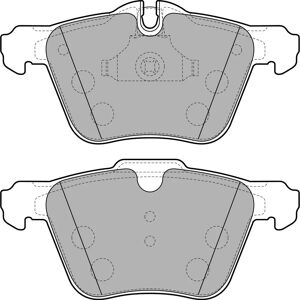 Delphi LP2114 Brake Pads for Jaguar S-type, XF, XJ, XK Delphi LP2114 Brake Pads for Jaguar S-type, XF, XJ, XK