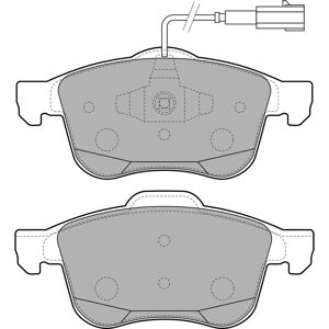DELPHI LP2241 Brake Pads - Wear Contact, Low-Metallic, Anti-Squeak DELPHI LP2241 Brake Pads - Wear Contact, Low-Metallic, Anti-Squeak