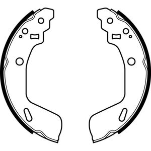 Delphi LS2073 Brake Shoes Kit - Suzuki Swift 4 Delphi LS2073 Brake Shoes Kit - Suzuki Swift 4