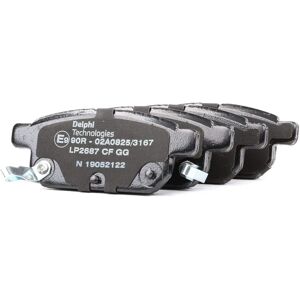 DELPHI LP2687 Brake Pads - Front Suzuki Swift IV, SX4 S-Cross, Vitara DELPHI LP2687 Brake Pads - Front Suzuki Swift IV, SX4 S-Cross, Vitara