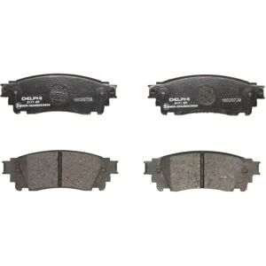 Delphi LP3171 Brake Pads - Rear Disc Brake Kit for Lexus NX, Toyota Camry Delphi LP3171 Brake Pads - Rear Disc Brake Kit for Lexus NX, Toyota Camry