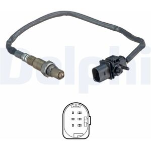 Delphi ES20553-12B1 Lambda Sensor - Broadband Heated 530mm Delphi ES20553-12B1 Lambda Sensor - Broadband Heated 530mm