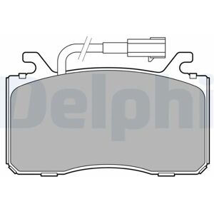 Delphi LP3435 Brake Pads - Wear Contact - Suitable for Alfa Romeo Giulia/Stelvio Delphi LP3435 Brake Pads - Wear Contact - Suitable for Alfa Romeo Giulia/Stelvio