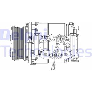 Delphi CS20492 - Scroll-ilmastointikompressori Honda CR-V:lle Delphi CS20492 - Scroll-ilmastointikompressori Honda CR-V:lle