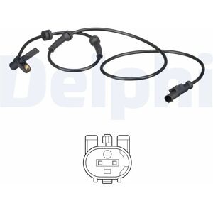 Delphi SS20578 ABS-sensori - Aktiivinen, 1050mm kaapeli, 2 nastaa Delphi SS20578 ABS-sensori - Aktiivinen, 1050mm kaapeli, 2 nastaa