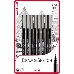 Uni-Ball PIN Fineliners - Sketching & Drawing Pens - Water-Resistant Ink Uni-Ball PIN Fineliners - Sketching & Drawing Pens - Water-Resistant Ink