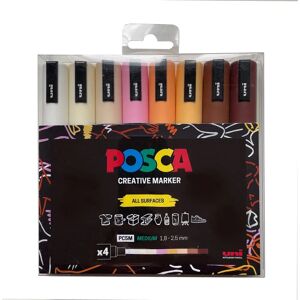 Uni POSCA PC-5M Neutral Paint Marker Set - Art Supplies Uni POSCA PC-5M Neutral Paint Marker Set - Art Supplies