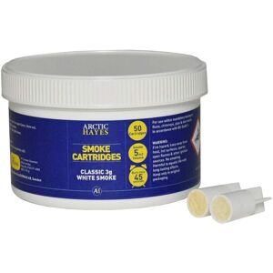 Arctic Hayes 333003C Smoke Cartridges White - Smoke Cartridges, 3g, Tub 50 Arctic Hayes 333003C Smoke Cartridges White - Smoke Cartridges, 3g, Tub 50