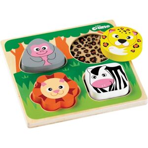 Tidlo Safari Sensorisches Holzpuzzle - Lehrspielzeug Tidlo Safari Sensorisches Holzpuzzle - Lehrspielzeug