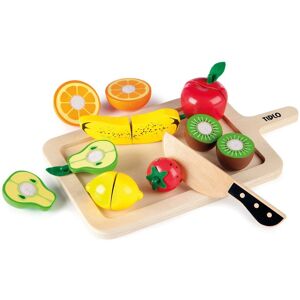 Tidlo Cutting Fruits Set - Wooden Play Food for Kids Tidlo Cutting Fruits Set - Wooden Play Food for Kids
