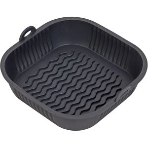 Tala Square Silicone Air Fryer Liner - Black - 21cm Tala Square Silicone Air Fryer Liner - Black - 21cm