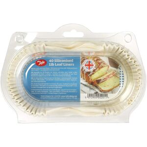 Tala White Silicone 1lb Loaf Tin Liners - Loaf Tin Liners Tala White Silicone 1lb Loaf Tin Liners - Loaf Tin Liners