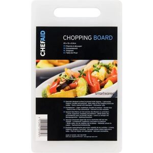 Chef Aid Polypropyleen Snijplank - Dubbelzijdig, Antislip, 25x15cm Chef Aid Polypropyleen Snijplank - Dubbelzijdig, Antislip, 25x15cm