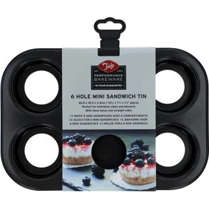 Tala Performance 6 Cup Loose-based Mini Sandwich Pan - Bakeware Tala Performance 6 Cup Loose-based Mini Sandwich Pan - Bakeware
