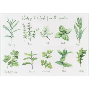 Tala Herbs Glass Work Top Toughened Glass Non Slip Food Chopping Board Tala Herbs Glass Work Top Toughened Glass Non Slip Food Chopping Board