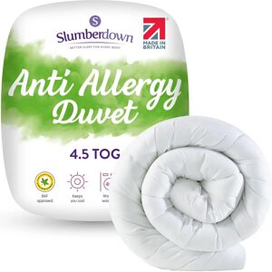 Slumberdown King White 4.5 Tog Anti Allergy Duvet - Duvet Slumberdown King White 4.5 Tog Anti Allergy Duvet - Duvet