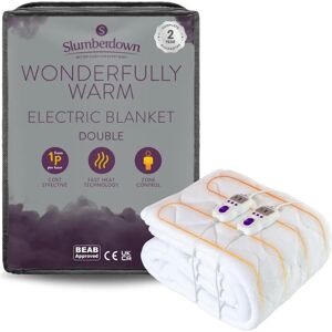 Slumberdown Wonderfully Warm Electric Blanket - Double Slumberdown Wonderfully Warm Electric Blanket - Double