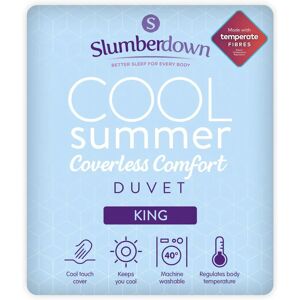 Slumberdown Cool Summer Temperature Regulating Coverless Duvet - Bed Coverless Comfort Slumberdown Cool Summer Temperature Regulating Coverless Duvet - Bed Coverless Comfort