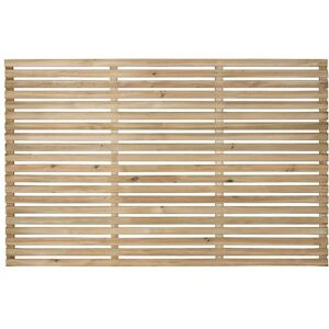 Forest Garden 6'x4' Pressure Treated Fence Panel - Contemporary Slatted Barrier Forest Garden 6'x4' Pressure Treated Fence Panel - Contemporary Slatted Barrier