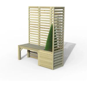 Forest Garden Number 1 Wooden Garden Seating Set - Small Space Modular Forest Garden Number 1 Wooden Garden Seating Set - Small Space Modular