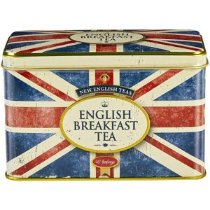 Boîte à thé Union Jack de English Teas - 40 Sachets de Thé Breakfast Anglais - Publicité Boîte à thé Union Jack de English Teas - 40 Sachets de Thé Breakfast Anglais - Publicité