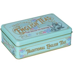 English Teas Vintage Victorian Tea Tin - 72 Sachets - Publicité English Teas Vintage Victorian Tea Tin - 72 Sachets - Publicité