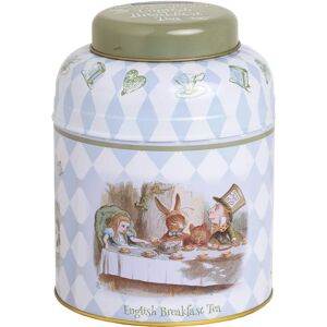 English Teas Alice in Wonderland Round Tea Caddy - Tea Gift English Teas Alice in Wonderland Round Tea Caddy - Tea Gift