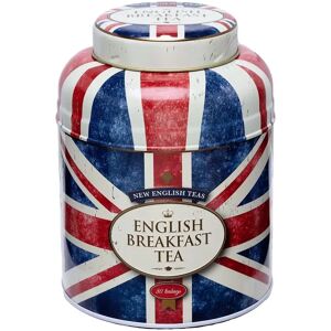English Teas Union Jack Tea Caddy - 80 English Breakfast Bags English Teas Union Jack Tea Caddy - 80 English Breakfast Bags